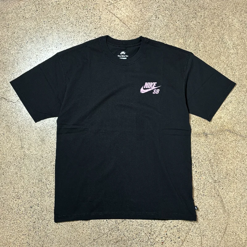 NIKE SB OC SPIDER TEE - BLACK