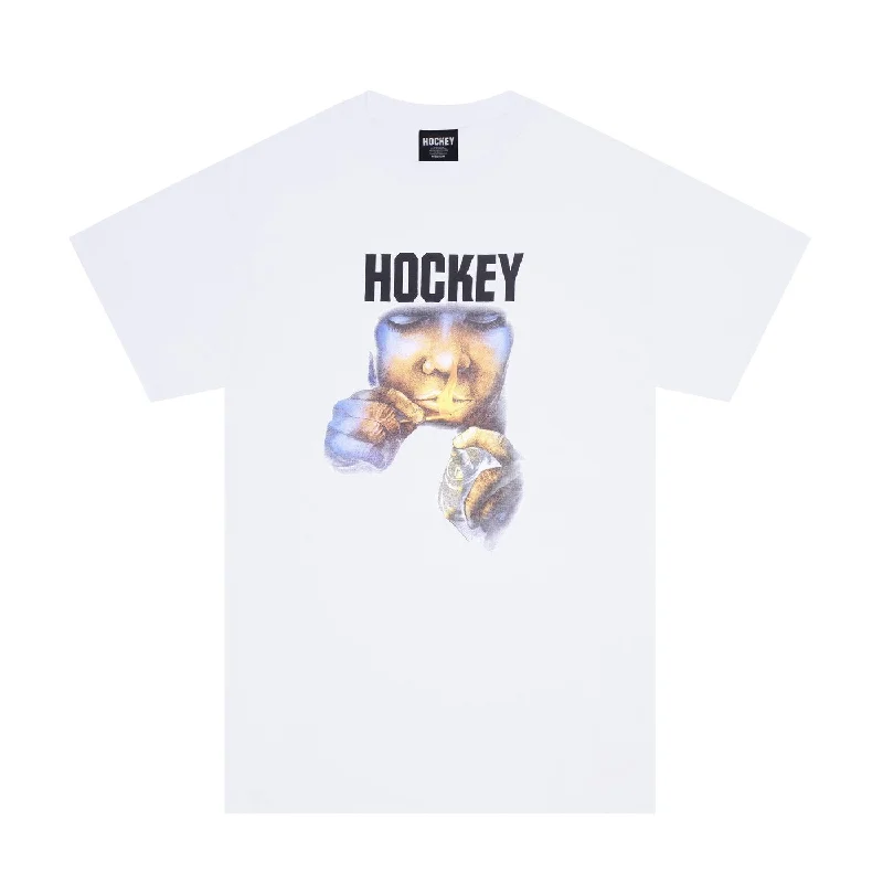 HOCKEY INSTRUCTIONS TEE - WHITE