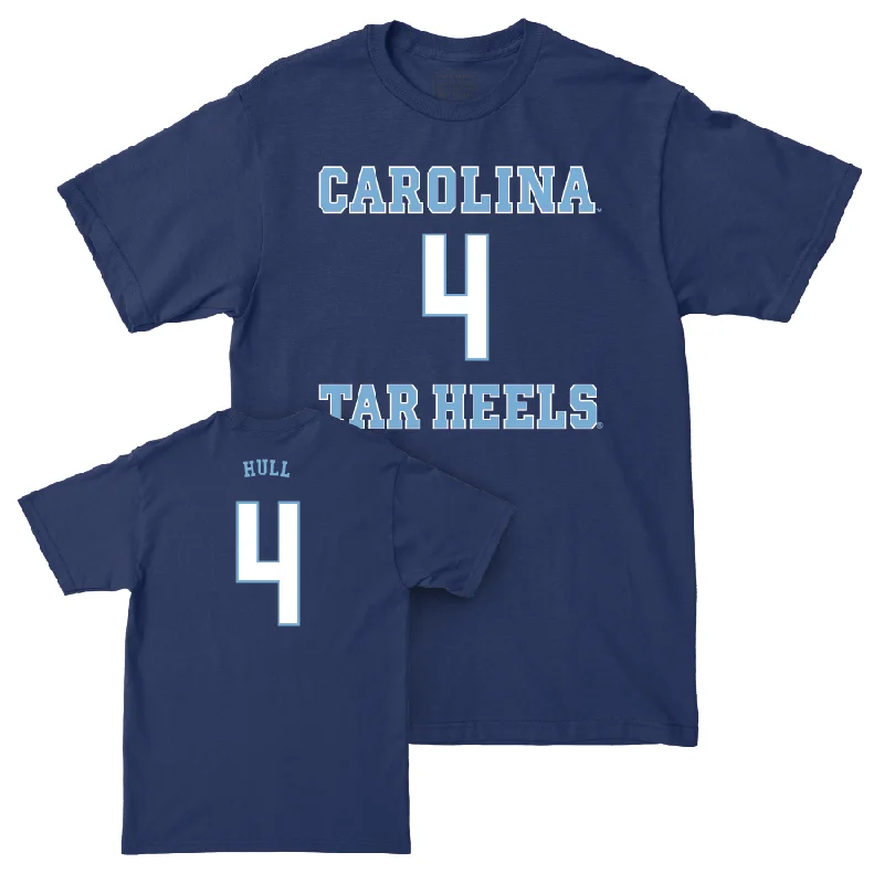 UNC Women's Basketball Sideline Navy Tee  - Laila Hull