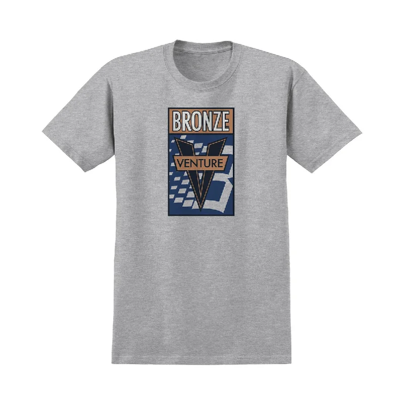 Venture x Bronze 56k Awake Tee - Heather Grey