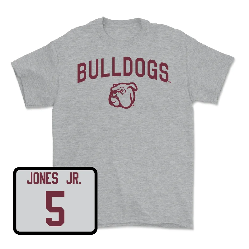 Sport Grey Men's Basketball Bulldogs Tee - Shawn Jones Jr.