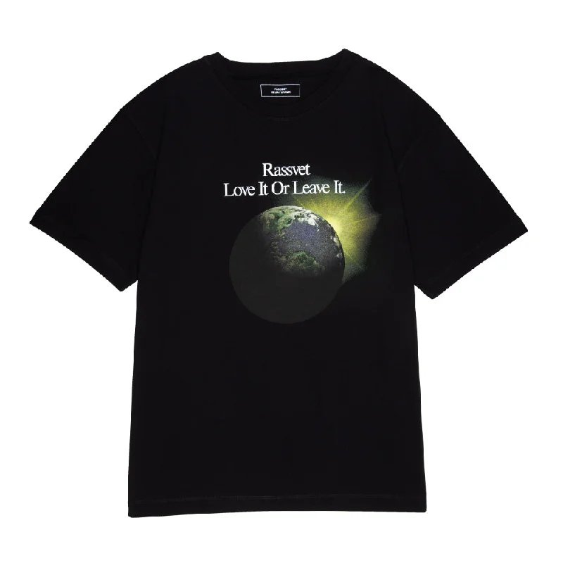 RASSVET EARTH T-SHIRT // BLACK