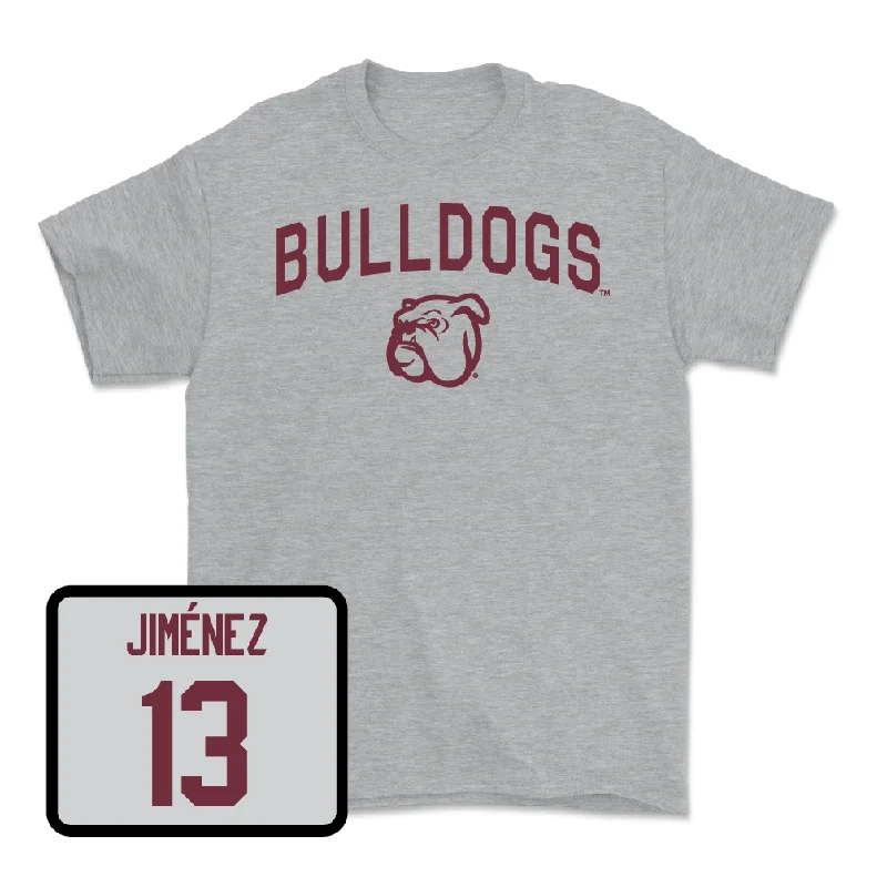 Sport Grey Women's Basketball Bulldogs Tee - Rocío Jiménez