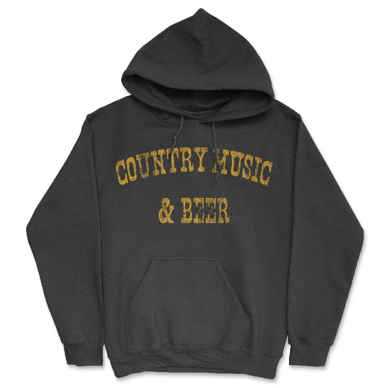 Country Music And Beer Hoodie