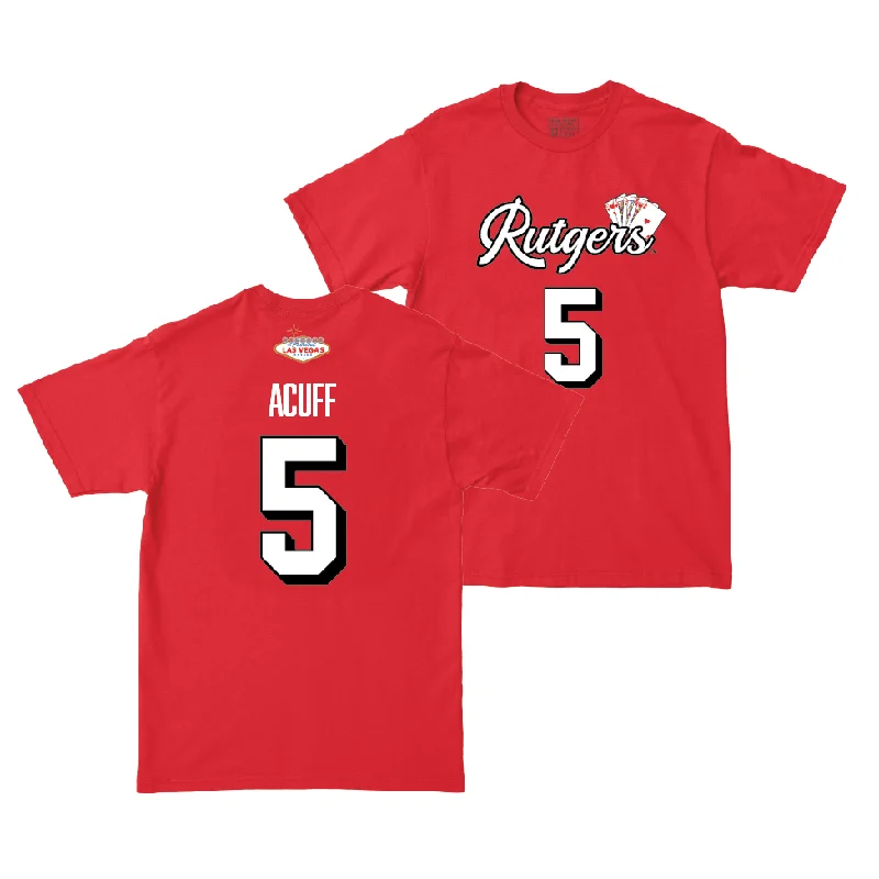 EXCLUSIVE: Rutgers Vegas Men's Basketball Shirsey - Tyson Acuff