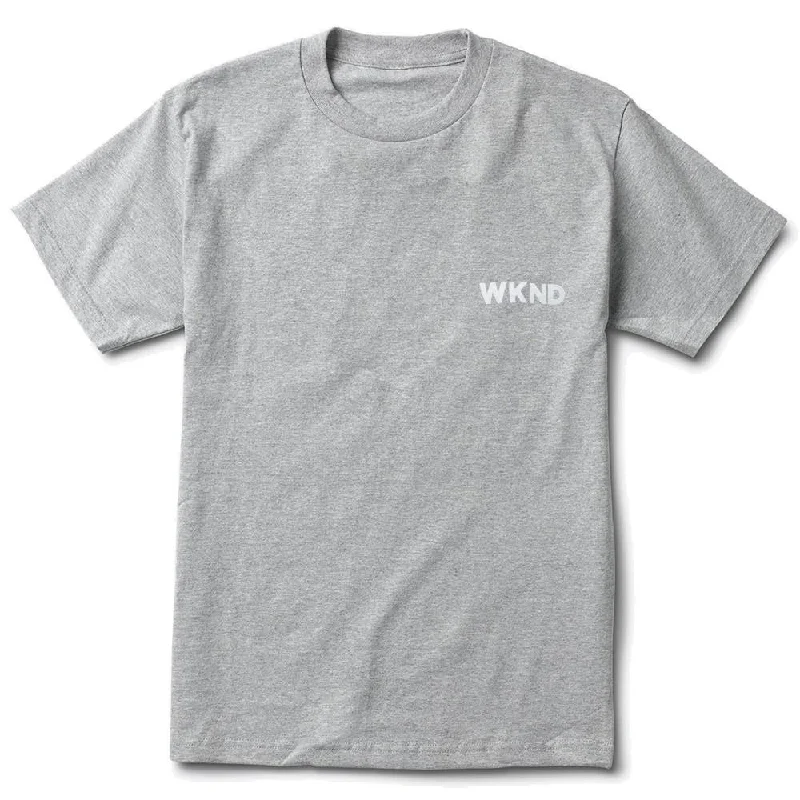 WKND TUNNEL VISION TEE // HEATHER GREY