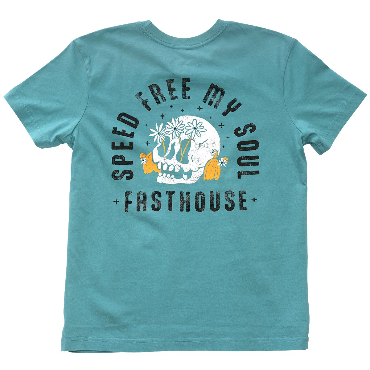 Fasthouse Charmed Tee - Womens - Blue Spruce