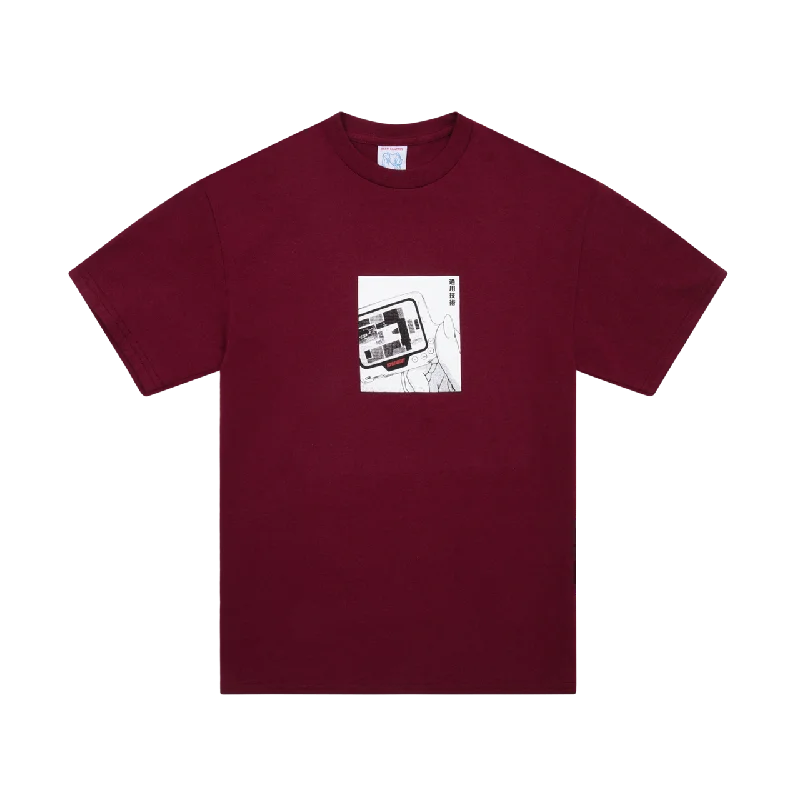 Sci-Fi Fantasy Device Tee - Maroon