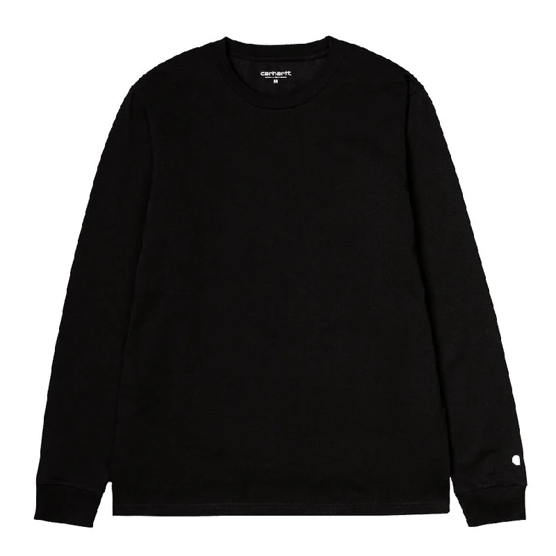 CARHARTT WIP L/S BASE T-SHIRT // BLACK/WHITE