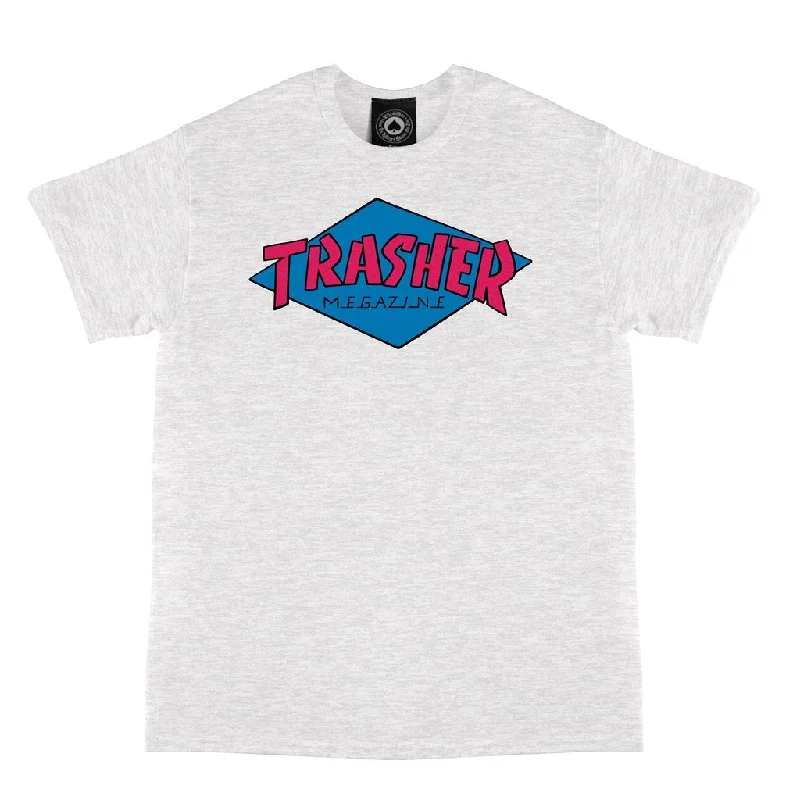 THRASHER PARRA LOGO TEE - ASH