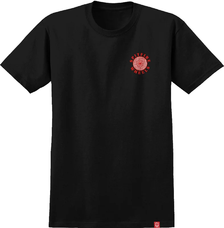 SPITFIRE OG CLASSIC FILL TEE - BLACK RED hi