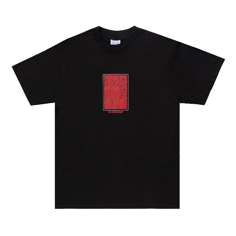 SCI-FI FANTASY HANDS TEE - BLACK