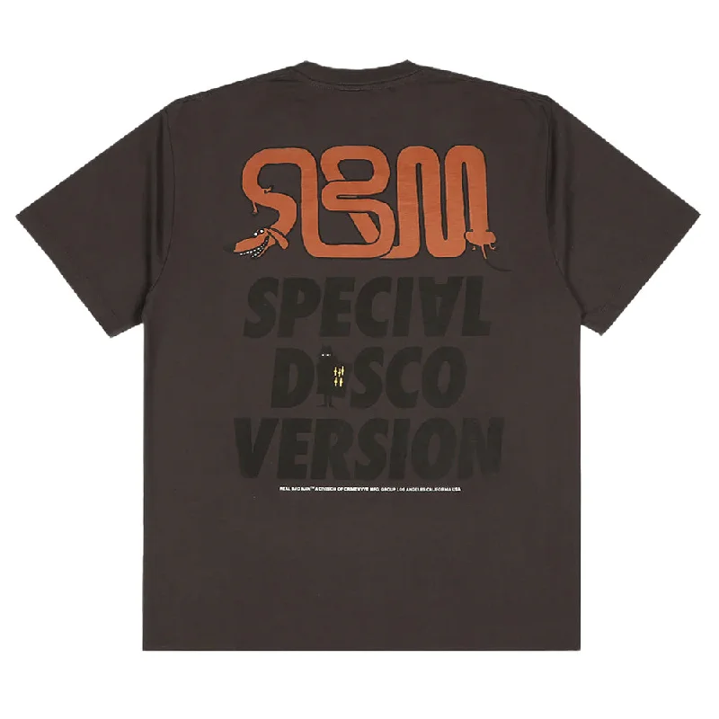 REAL BAD MAN SPECIAL DISCO VERSION SS TEE // WASHED BLACK