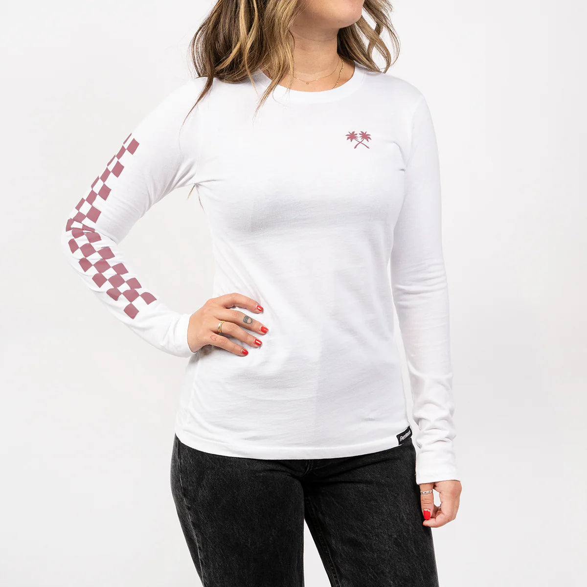 Fasthouse Haven Long Sleeve Tee - Womens - White