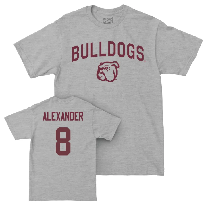 Sport Grey Men's Basketball Bulldogs Tee - Harrison Alexander