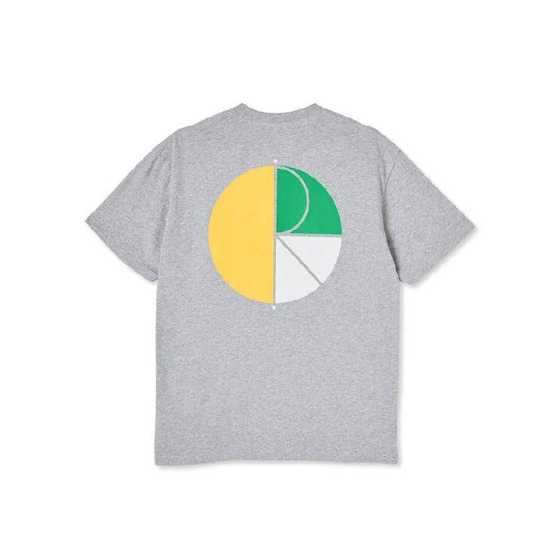 POLAR 3 TONE FILL LOGO TEE - GREY