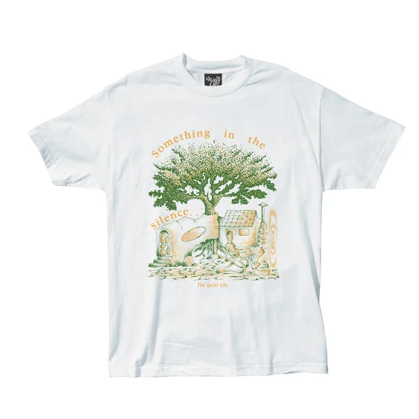 The Quiet Life Something In The Silence Tee - White