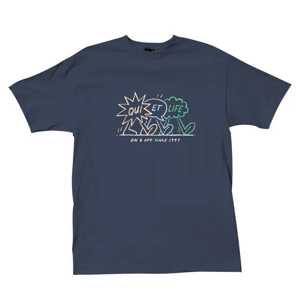 The Quiet Life Walking Bubbles Tee - Navy