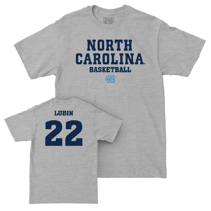 UNC Men's Basketball Sport Grey Staple Tee  - Ven-Allen Lubin