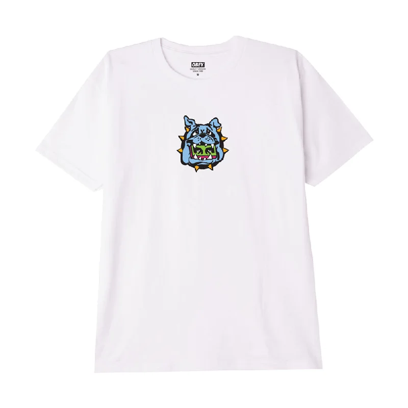 OBEY BULLDOG TEE // WHITE