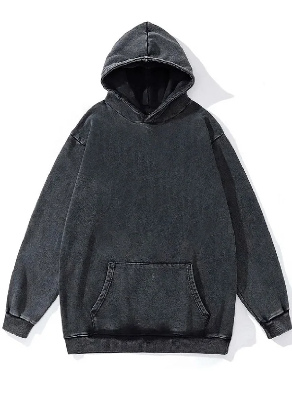 blank Washed Gym Hoodie