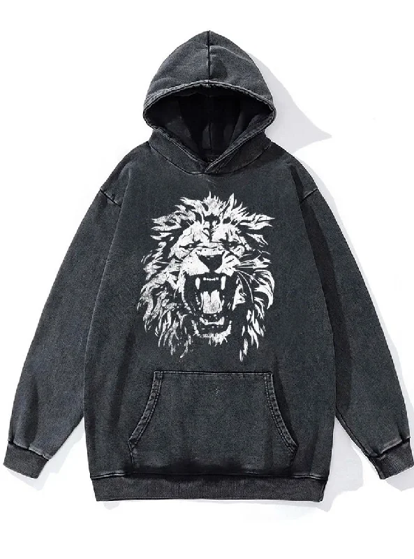 roaring lion Washed Gym Hoodie