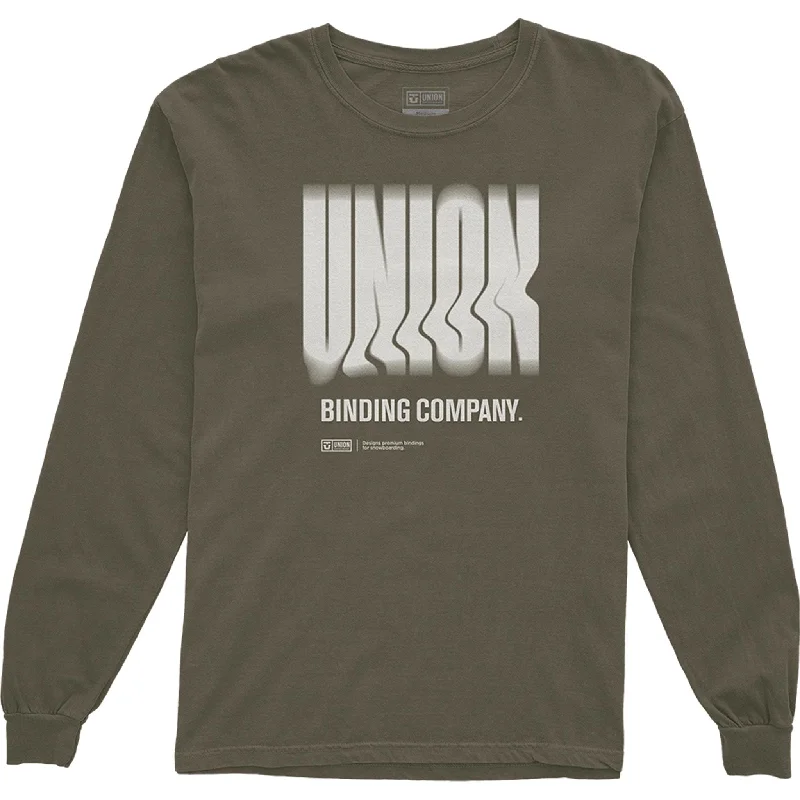 Union Long Sleeve Tee Olive Green