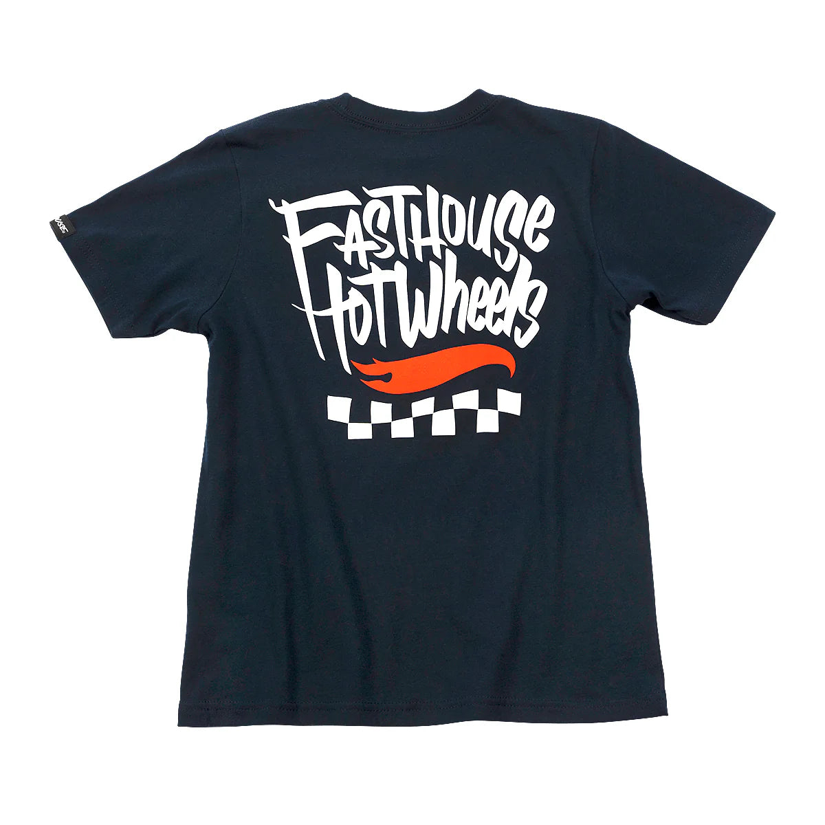 Fasthouse Hot Wheels Verve Tee - Youth - Midnight Navy