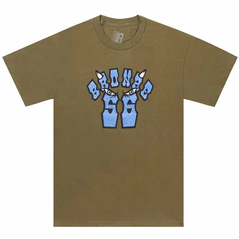 Bronze 56K Bulleyes Tee Military Green