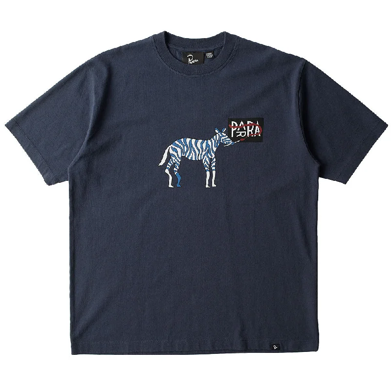 BY PARRA NO PARRA EVER T-SHIRT // NAVY BLUE