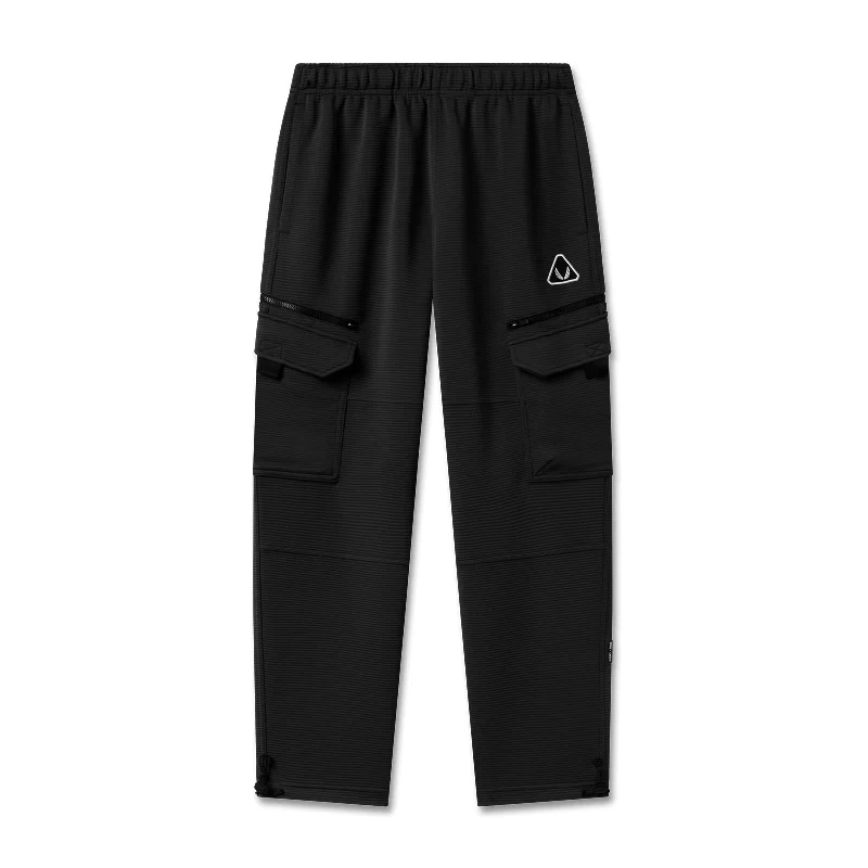 1033. Deltapeak® Cargo Cinch Jogger - Black