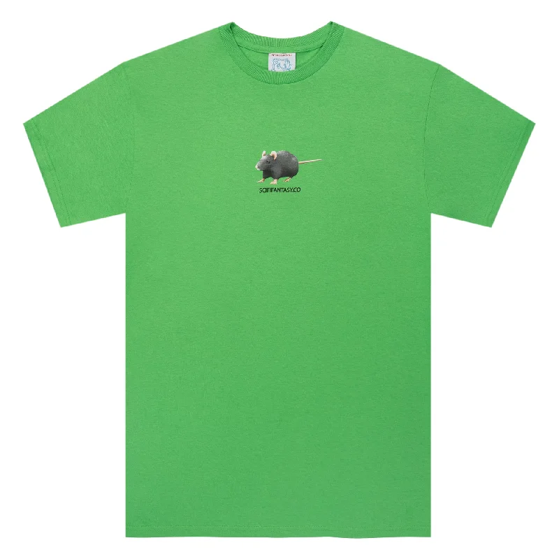 SCI-FI FANTASY RAT TEE GREEN