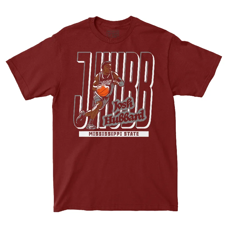 EXCLUSIVE RELEASE: J Hubb Cartoon Maroon Tee