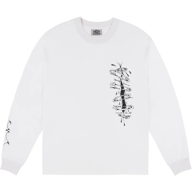 Souvenir X Balti Team Long Sleeve Tee White