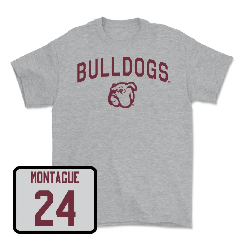 Sport Grey Women's Basketball Bulldogs Tee - Quanirah Montague