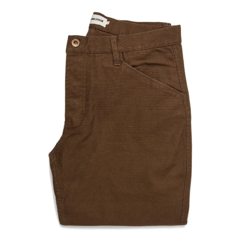 The Camp Pant in Washed Timber