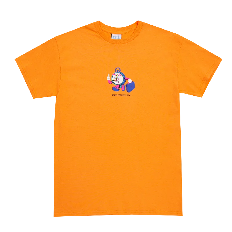 SCI-FI FANTASY TIME TRAVEL TEE - ORANGE