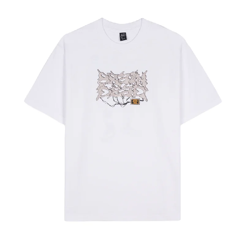 BRAIN DEAD BIO ORGANIC MUTATOR T-SHIRT // WHITE