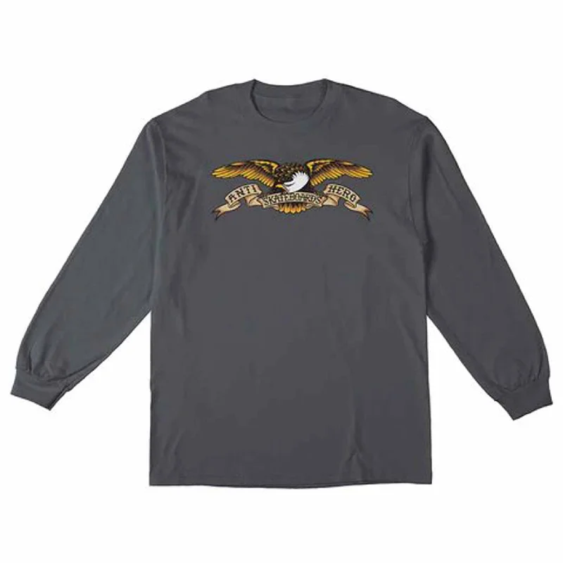 Anti Hero Eagle Long Sleeve Charcoal Multi