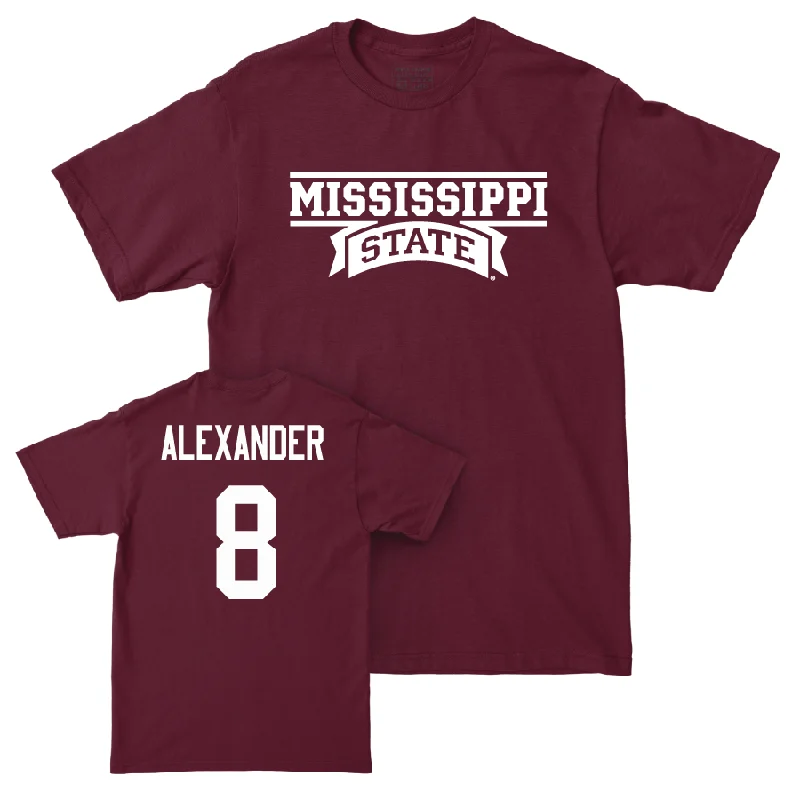 Maroon Men's Basketball Team Tee - Harrison Alexander