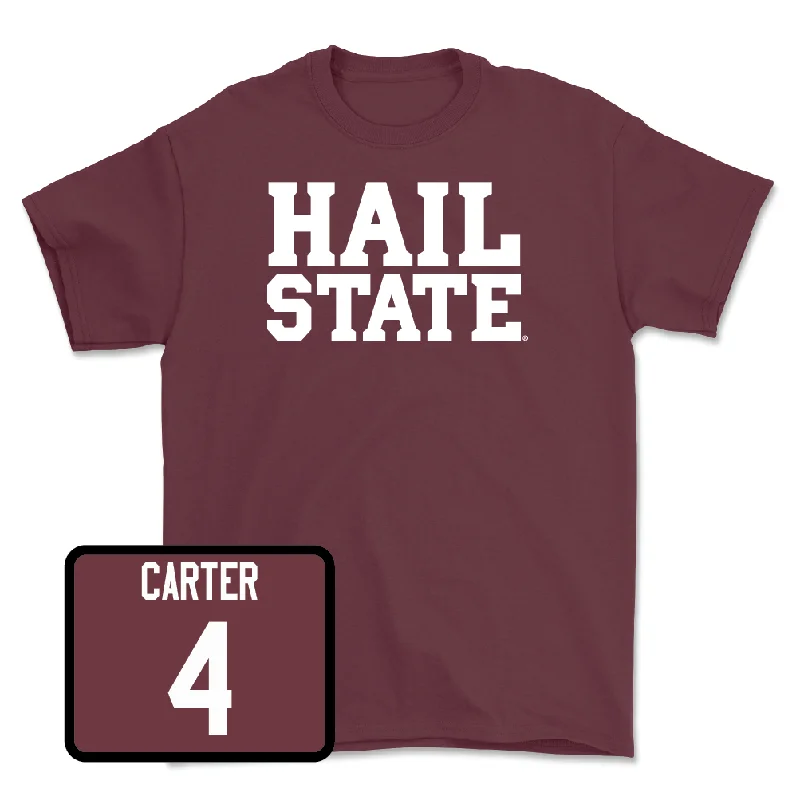 Maroon Women's Basketball Hail Tee - Jessika Carter