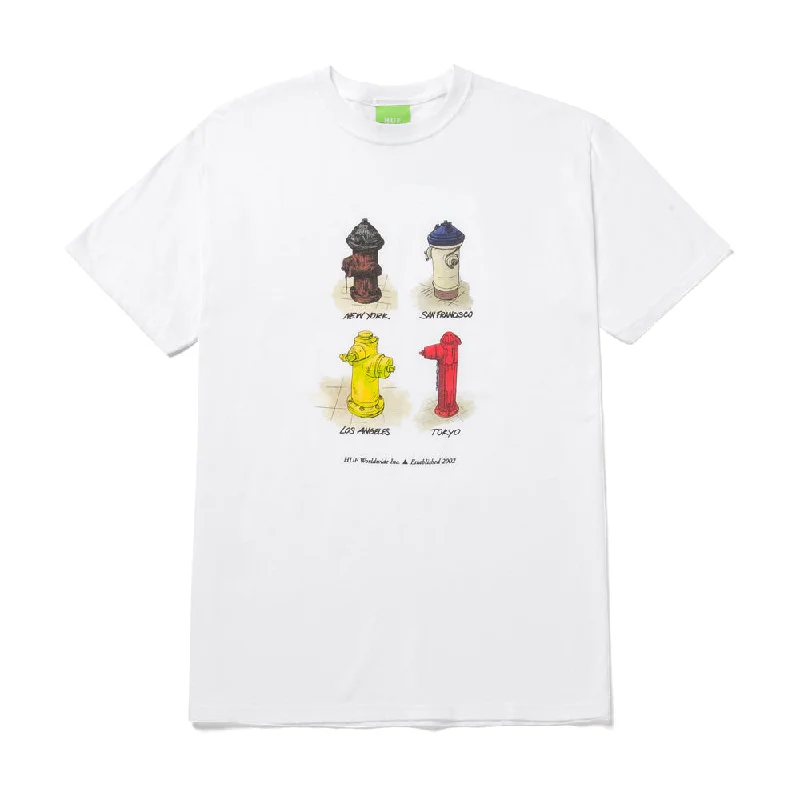 HUF ALL CITIES S/S TEE // WHITE