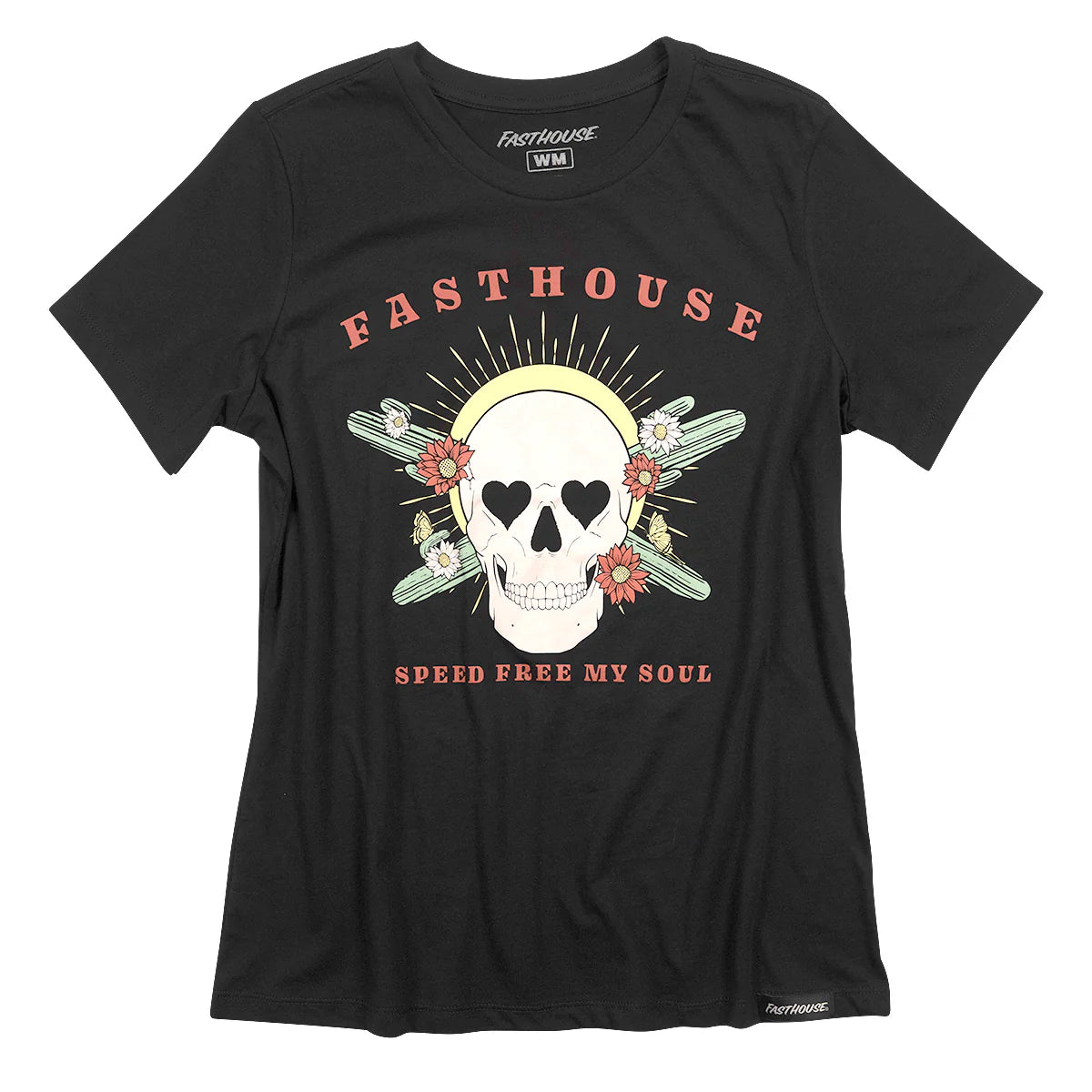 Fasthouse Spirited Tee - Womens - Black