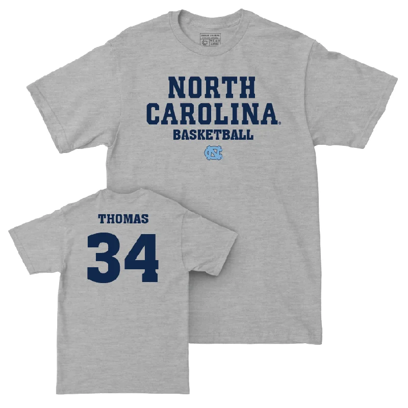 UNC Women's Basketball Sport Grey Staple Tee  - Blanca Thomas