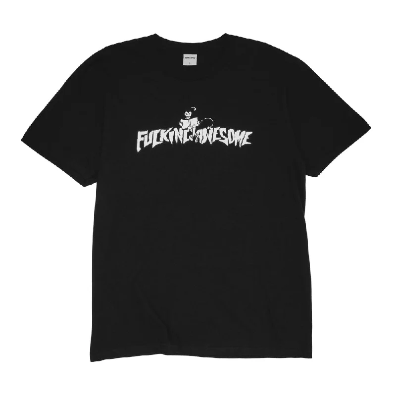 FUCKING AWESOME SAM HILL LOGO TEE // BLACK