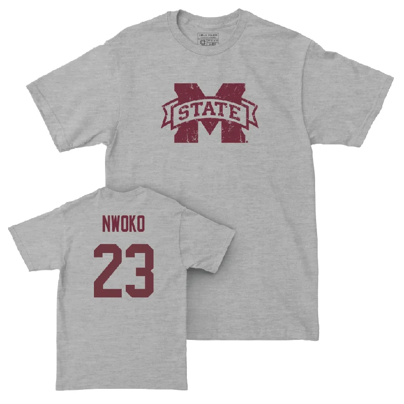 Sport Grey Men's Basketball Classic Tee  - Michael Nwoko