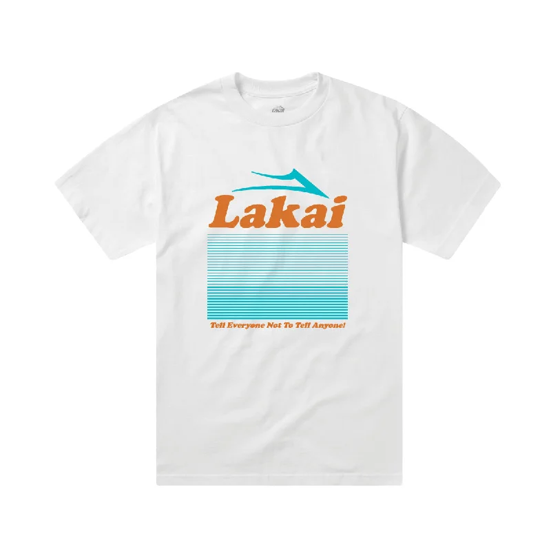 LAKAI WELSH TEE - WHITE