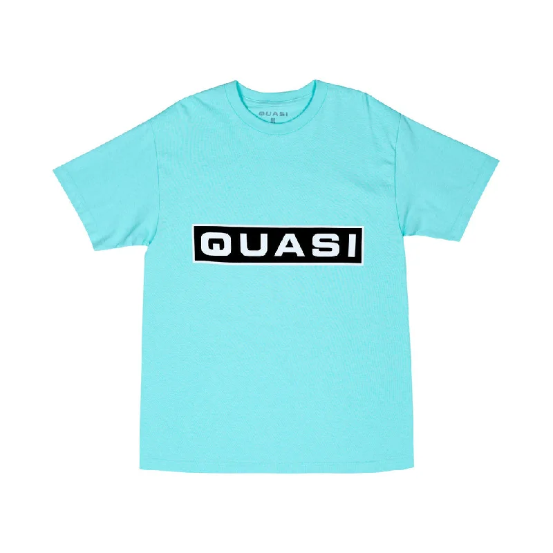 QUASI BAR LOGO TEE - CELADON