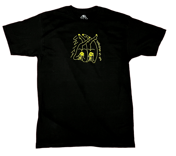 UNITY SKATEBOARDS TOGETHER TEE - BLACK