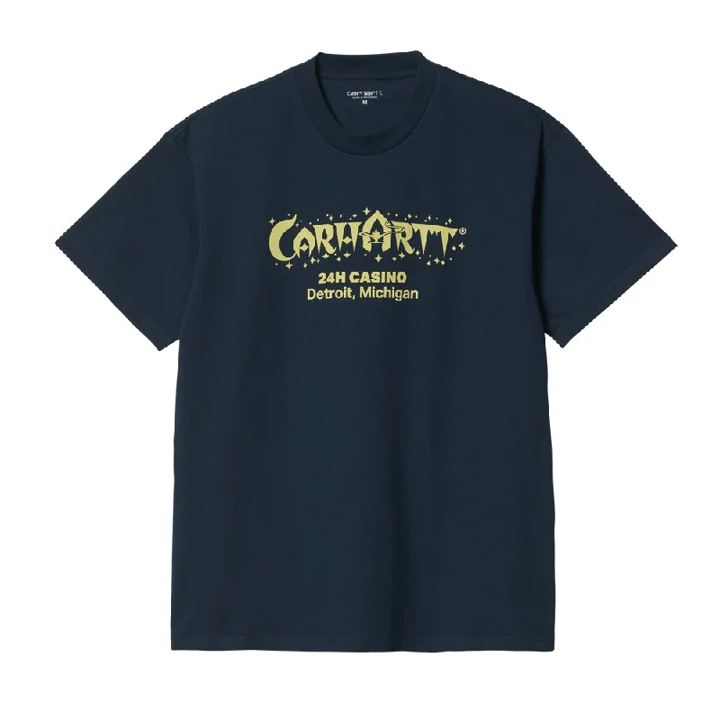 CARHARTT WIP CASINO T-SHIRT // MIZAR/SOFT YELLOW